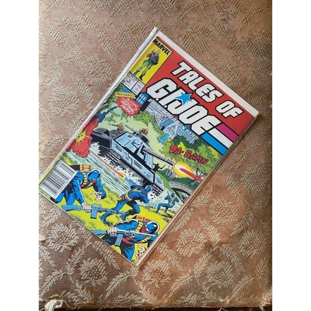 Marvel Tales of‎ GI Joe 5 May 1988 A Real American Hero Copper Age Comic Book